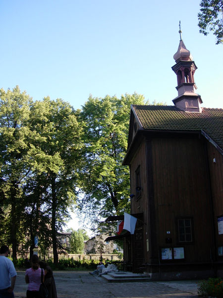 Church moved by Poznanski, so his workers would have a chirch close to home.
