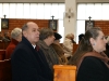 Grandpa and grandma in the church