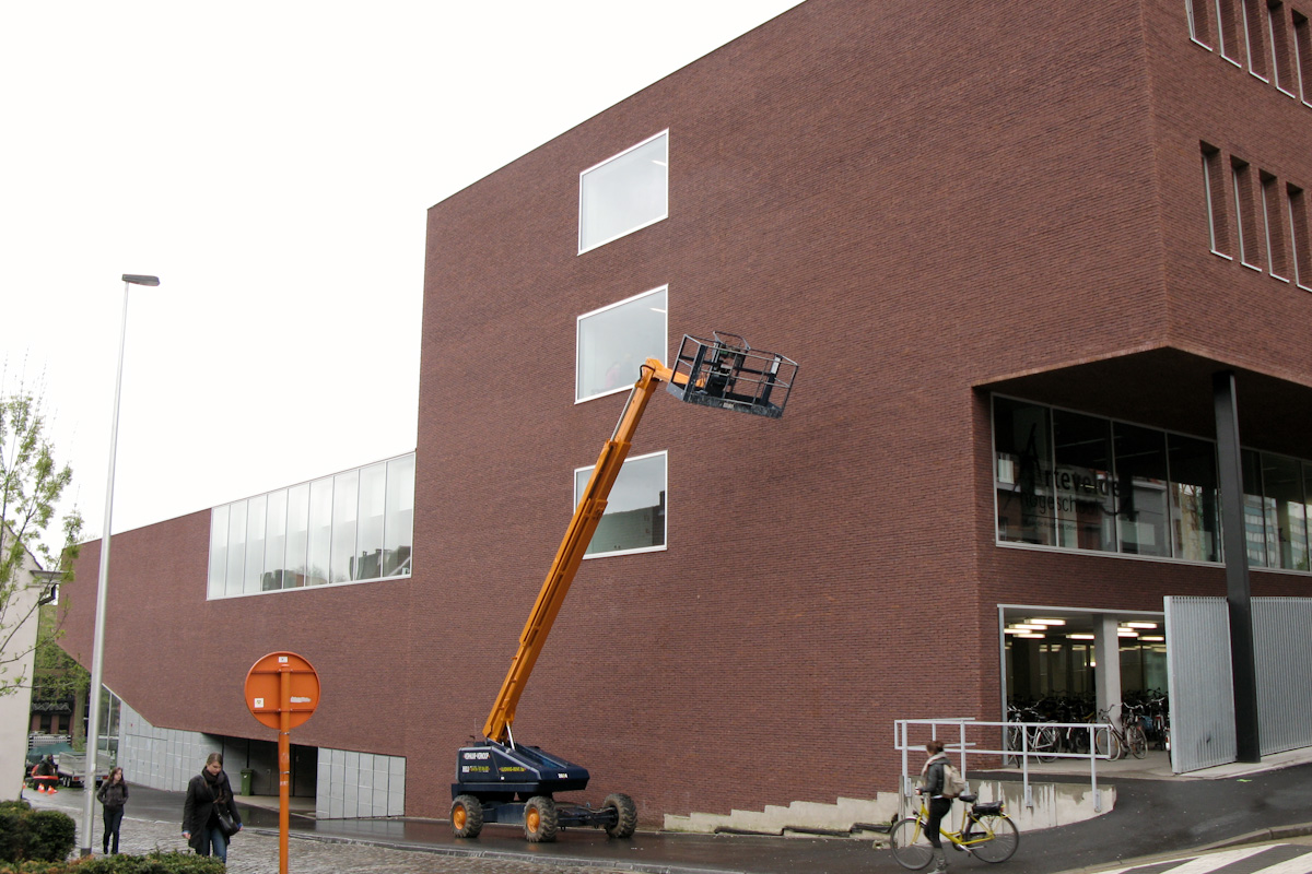 Artevelde Hogeschool - new building in Kantienberg, Gent