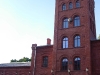 Old firehouse of textile industry, currently officebuilding