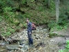 Bronek in mountain river